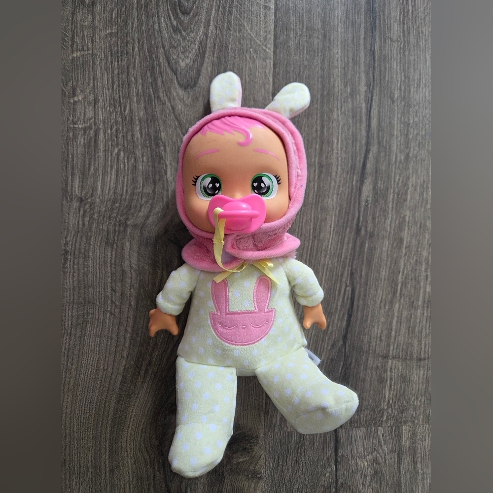 " Cry Babies " tiny cuddles 10" soft baby doll